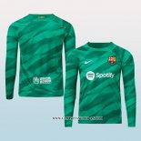 Camiseta Barcelona Portero 23-24 Manga Larga Verde