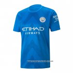 Camiseta Manchester City Portero 22-23 Azul