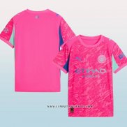 Camiseta Manchester City Portero 25-26 Rosa