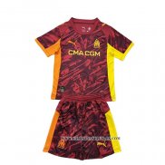Camiseta Olympique Marsella Portero Nino 25-26 Rojo
