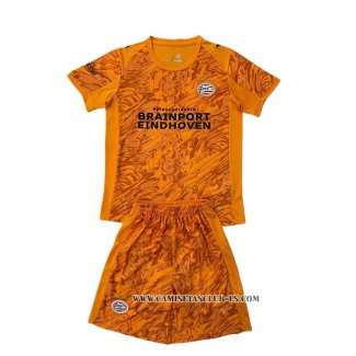 Camiseta PSV Portero Nino 25-26 Naranja