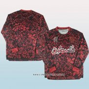 Camiseta Palestina Special 25-26 Manga Larga Rojo