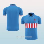 Camiseta Polo del Atletico Madrid 22-23 Azul