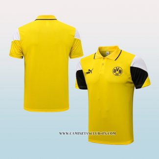 Camiseta Polo del Borussia Dortmund 21-22 Amarillo