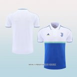 Camiseta Polo del Juventus 22-23 Blanco y Azul