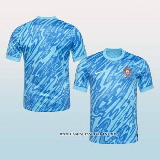 Camiseta Portugal Portero 2024 Azul