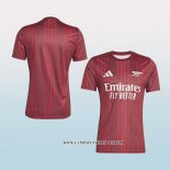 Camiseta Pre Partido del Arsenal 25-26 Rojo