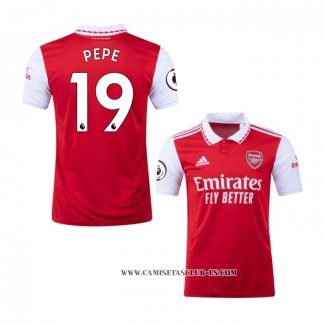 Camiseta Primera Arsenal Jugador Pepe 22-23