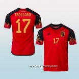 Camiseta Primera Belgica Jugador Trossard 2022