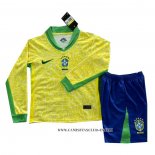 Camiseta Primera Brasil Nino 2024 Manga Larga