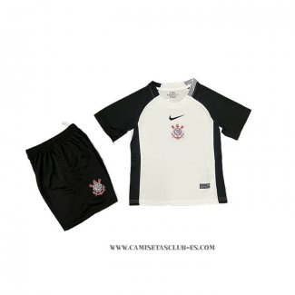 Camiseta Primera Corinthians Nino 2025