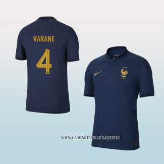 Camiseta Primera Francia Jugador Varane 2022