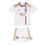 Camiseta Primera Lyon Nino 23-24