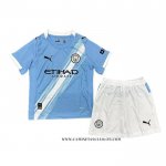 Camiseta Primera Manchester City Nino 25-26