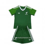 Camiseta Primera Mexico Portero Nino 2025