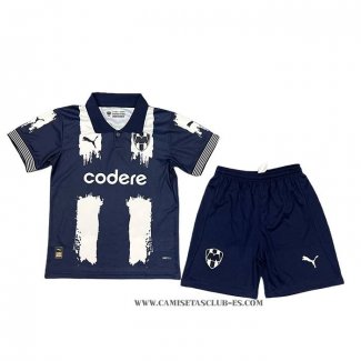 Camiseta Primera Monterrey Nino 2025