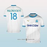 Camiseta Primera Olympique Marsella Jugador Malinovskyi 23-24