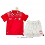 Camiseta Primera Suiza Nino 2022