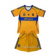 Camiseta Primera Tigres UANL Nino 25-26