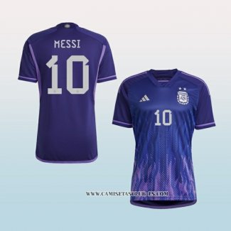 Camiseta Segunda Argentina Jugador Messi 2022