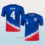 Camiseta Segunda Estados Unidos Jugador Adams 2024