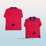 Camiseta Segunda Inglaterra 2022 Manga Larga