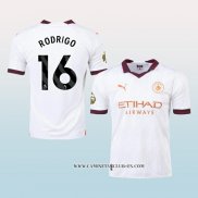 Camiseta Segunda Manchester City Jugador Rodrigo 23-24