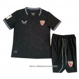 Camiseta Sevilla Portero Nino 23-24 Negro