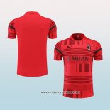 Camiseta de Entrenamiento AC Milan 22-23 Rojo