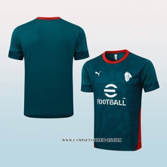 Camiseta de Entrenamiento AC Milan 25-26 Verde