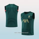 Camiseta de Entrenamiento Liverpool 22-23 Sin Mangas Verde