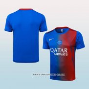 Camiseta de Entrenamiento Paris Saint-Germain 25-26 Azul Rojo