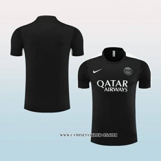 Camiseta de Entrenamiento Paris Saint-Germain 23-24 Negro