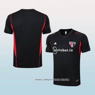 Camiseta de Entrenamiento Sao Paulo 23-24 Negro