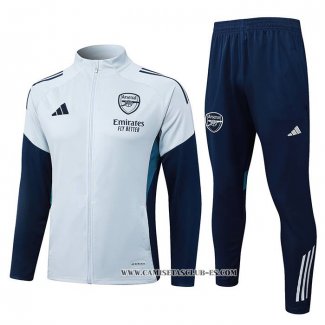 Chandal de Chaqueta del Arsenal 25-26 Gris