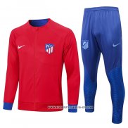 Chandal de Chaqueta del Atletico Madrid 22-23 Rojo