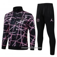 Chandal de Chaqueta del Paris Saint-Germain Nino 25-26 Negro Rosa