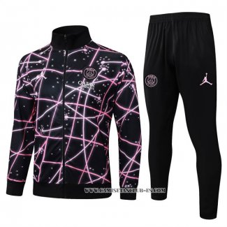Chandal de Chaqueta del Paris Saint-Germain Nino 25-26 Negro Rosa