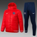 Chandal de Invierno del Paris Saint-Germain 25-26 Rojo