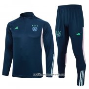 Chandal de Sudadera del Ajax 23-24 Azul