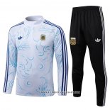 Chandal de Sudadera del Argentina 26-27 Blanco