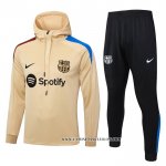 Chandal de Sudadera del Barcelona 24-25 Amarillo