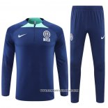 Chandal de Sudadera del Inter Milan 22-23 Azul