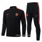 Chandal de Sudadera del Paises Bajos 26-27 Negro