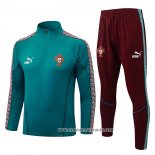 Chandal de Sudadera del Portugal Nino 26-27 Verde