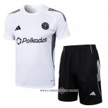 Chandal del Inter Miami 25-26 Manga Corta Blanco - Pantalon Corto