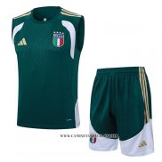 Chandal del Italia 25-26 Sin Mangas Verde