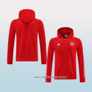 Chaqueta con Capucha del Arsenal 22-23 Rojo