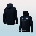 Chaqueta con Capucha del Chelsea 22-23 Azul