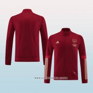 Chaqueta del Arsenal 23-24 Rojo Oscuro